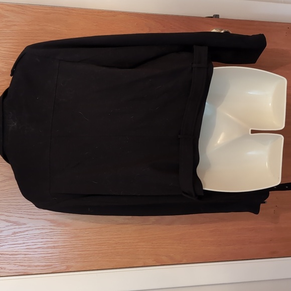 Dalia Black Motorcycle Jacket Sz Large - Picture 5 of 8